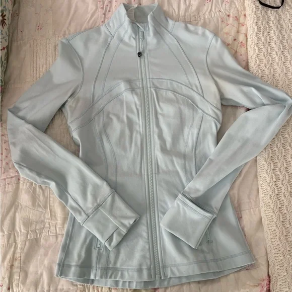 Luluemon Define Jacket in Powder Blue - Picture 7 of 13